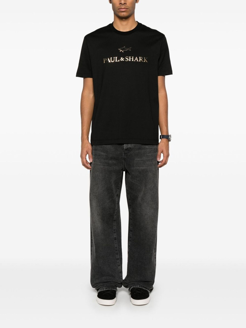 Paul & Shark logo-print T-shirt outlook