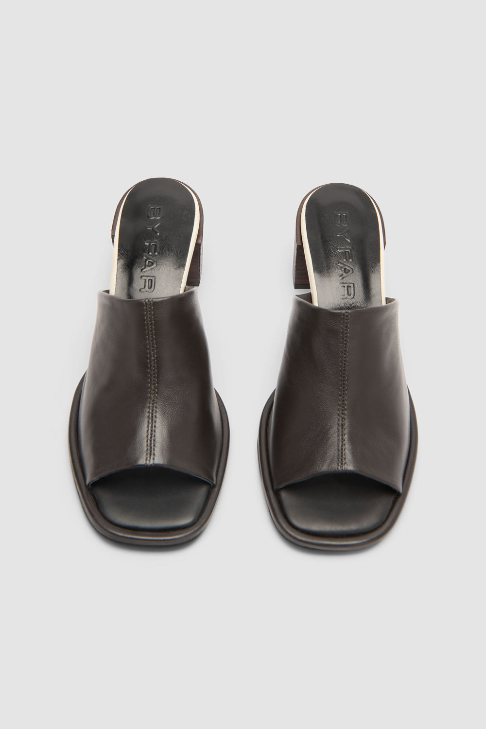Francisco Ristretto and Limewash Leather Mule - 4