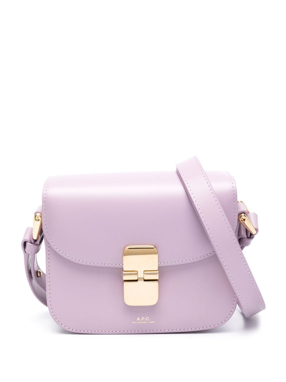 A.P.C. Bag Demi Lune mini purple