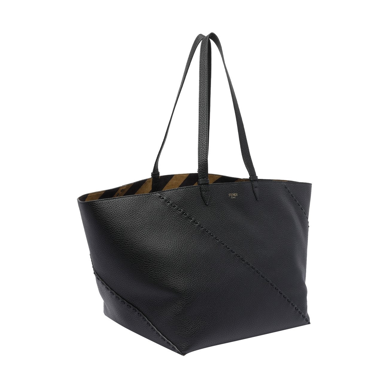 Fendi Men Large Diagonal Selleria Shopping Bag - 2