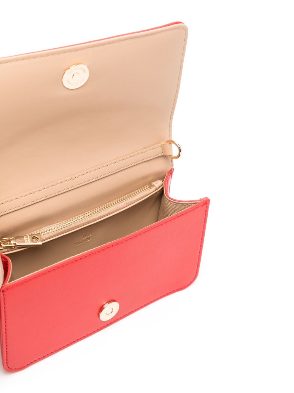 logo-plaque clutch bag - 5