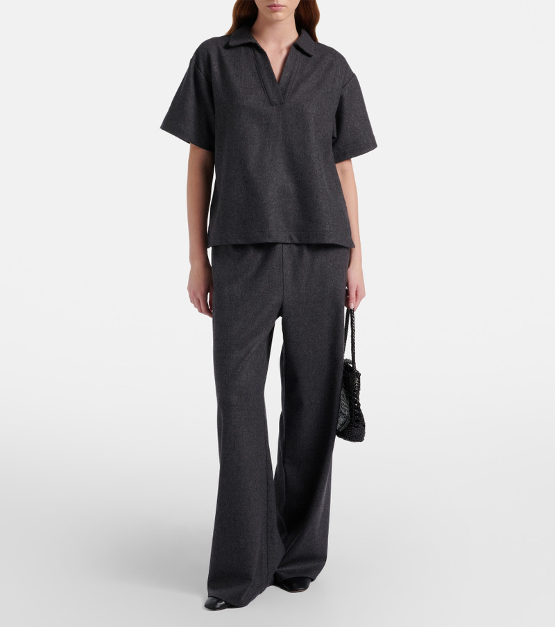ASCENO Austin wool and cashmere wide-leg pants outlook