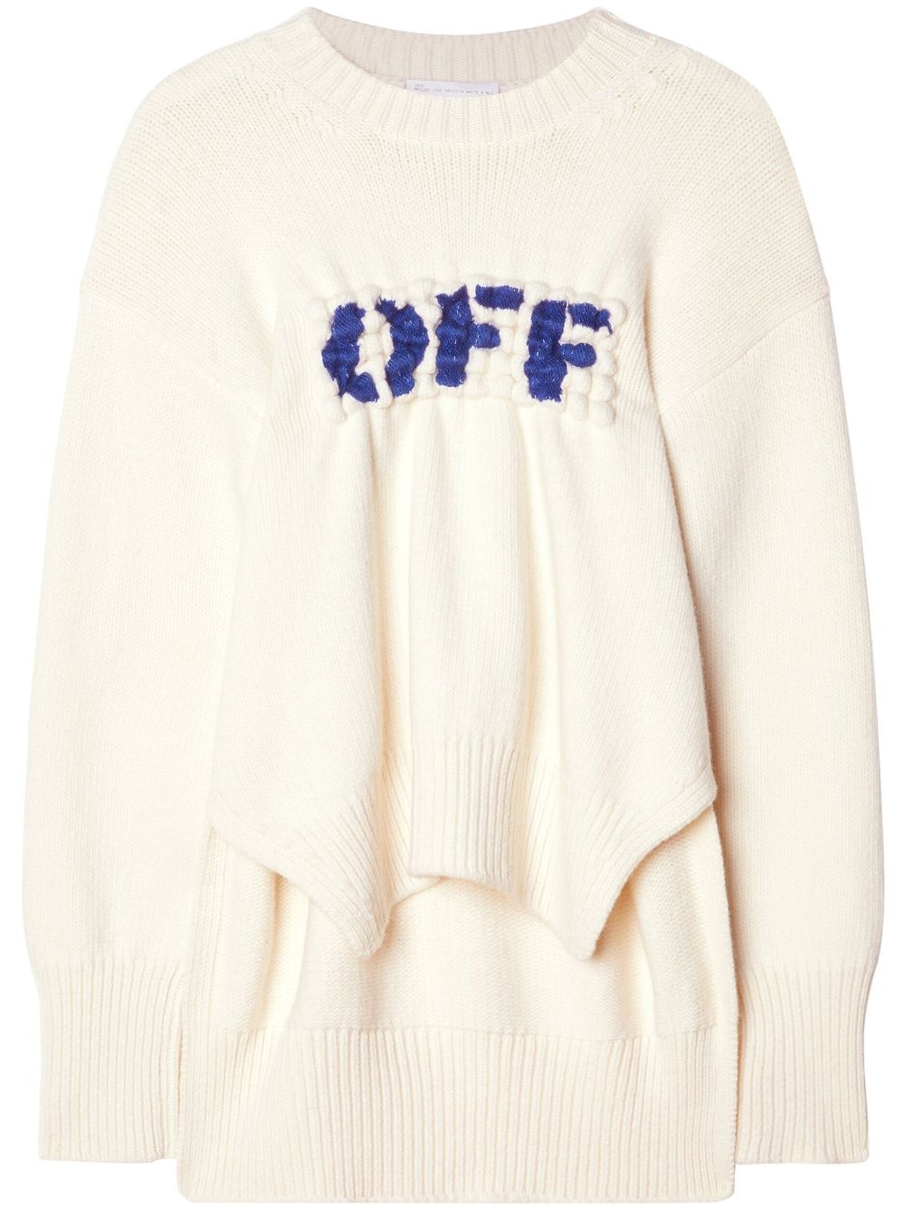 OFF-logo wool jumper - 1