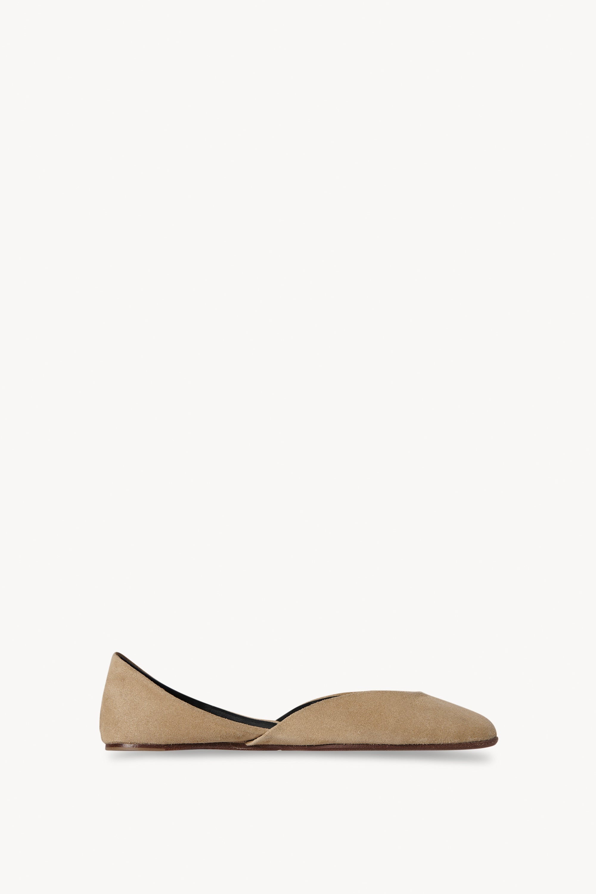 Gemma Ballet Slipper in Suede - 1