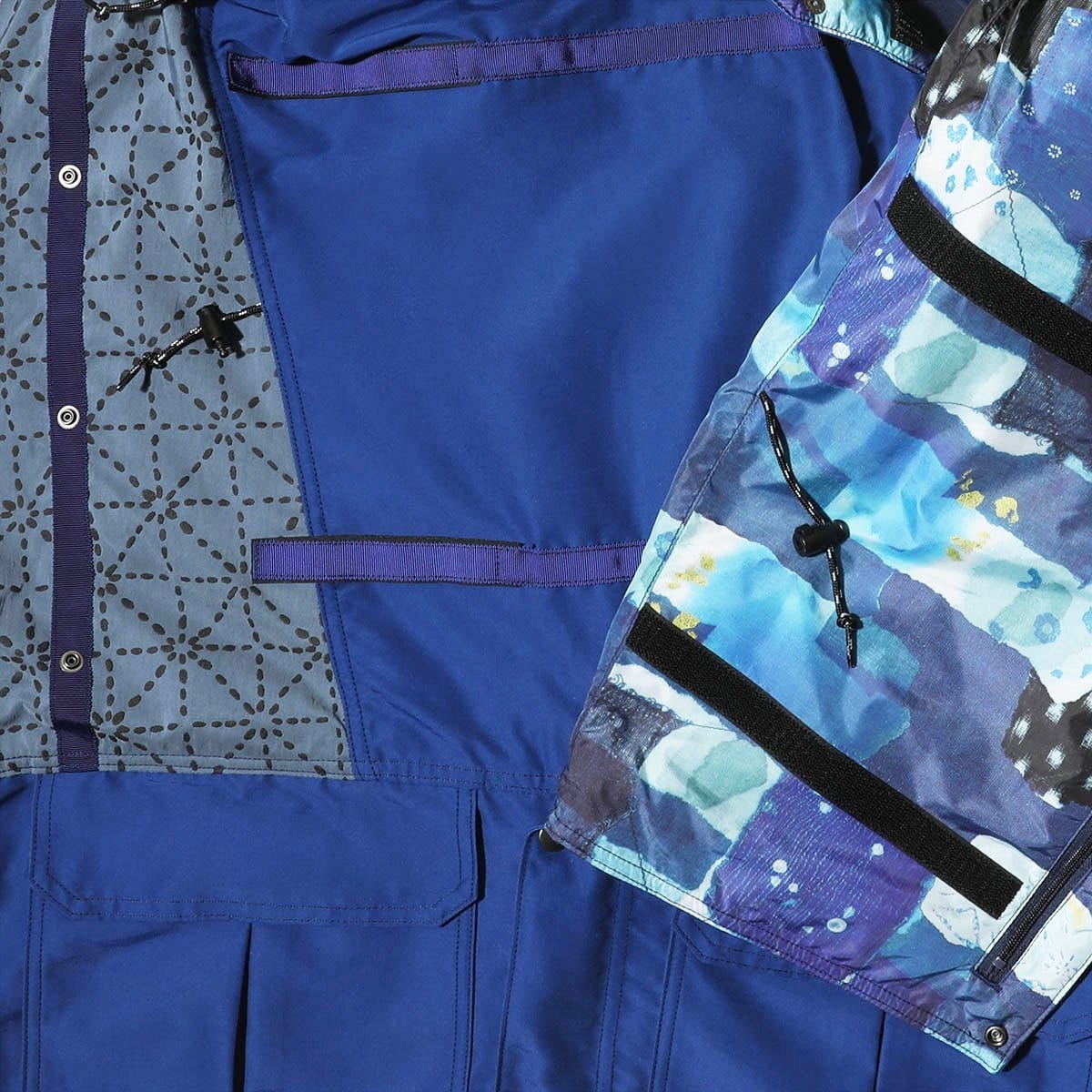 60/40 SASHIKO PRINT KAMAKURA ANORAK BLOUSON - 9