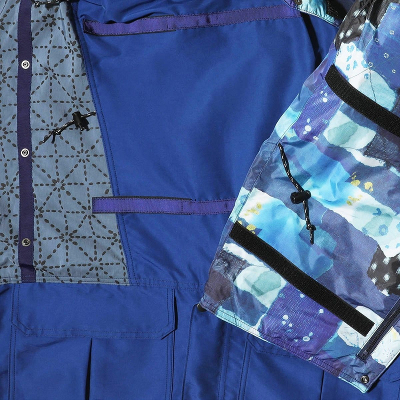 60/40 SASHIKO PRINT KAMAKURA ANORAK BLOUSON 9