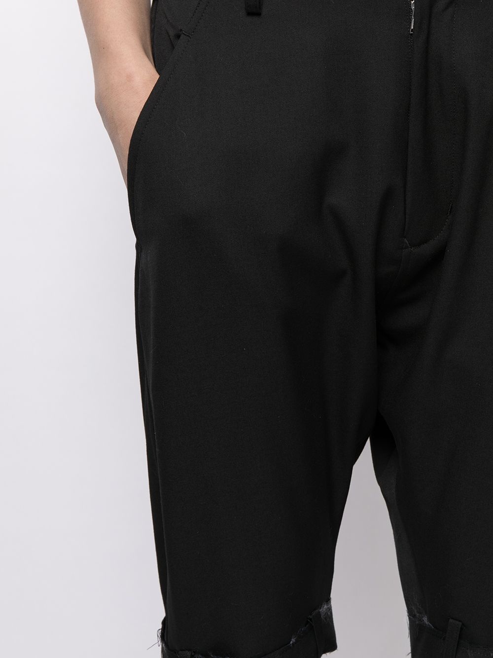buckle-embellished trousers - 5