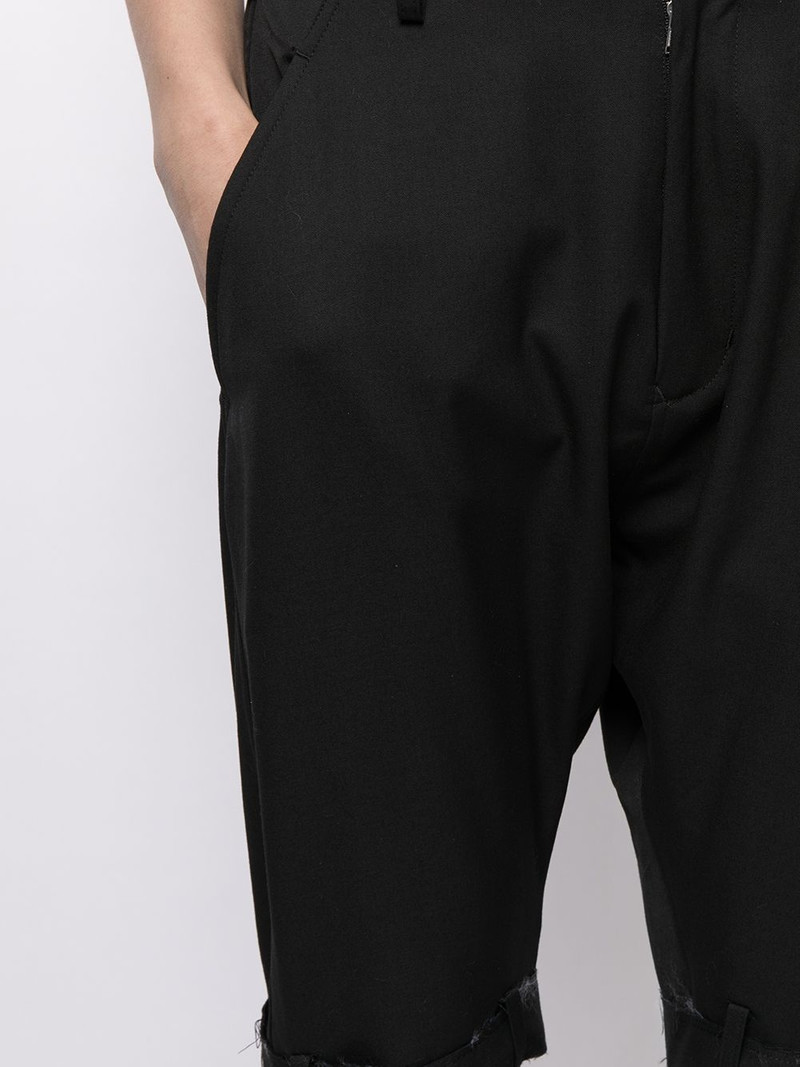 buckle-embellished trousers 5