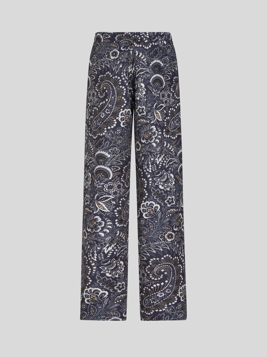 FLORAL PAISLEY JOGGING TROUSERS - 5
