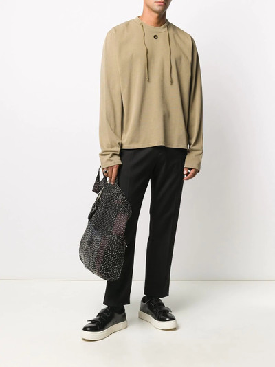 Craig Green drawstring neck sweatshirt outlook