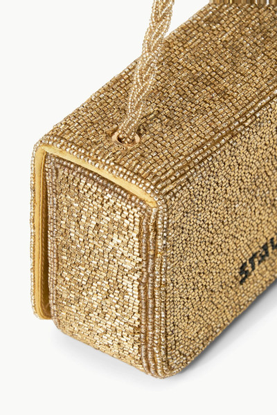 STAUD STAUD CARMEN BEADED BOX BAG GOLD outlook