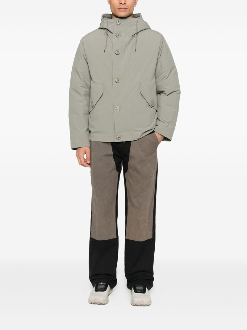 C.P. Company buttoned hooded jacket outlook