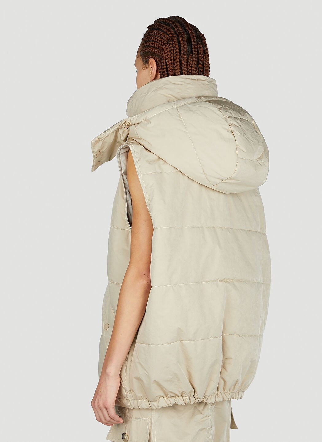 Oversized Puffer Gilet - 4