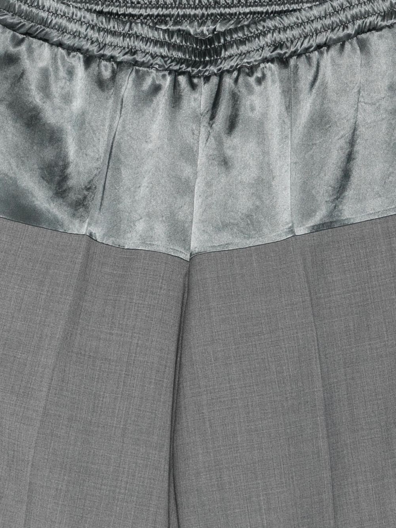 panelled elasticated-waist trousers 3