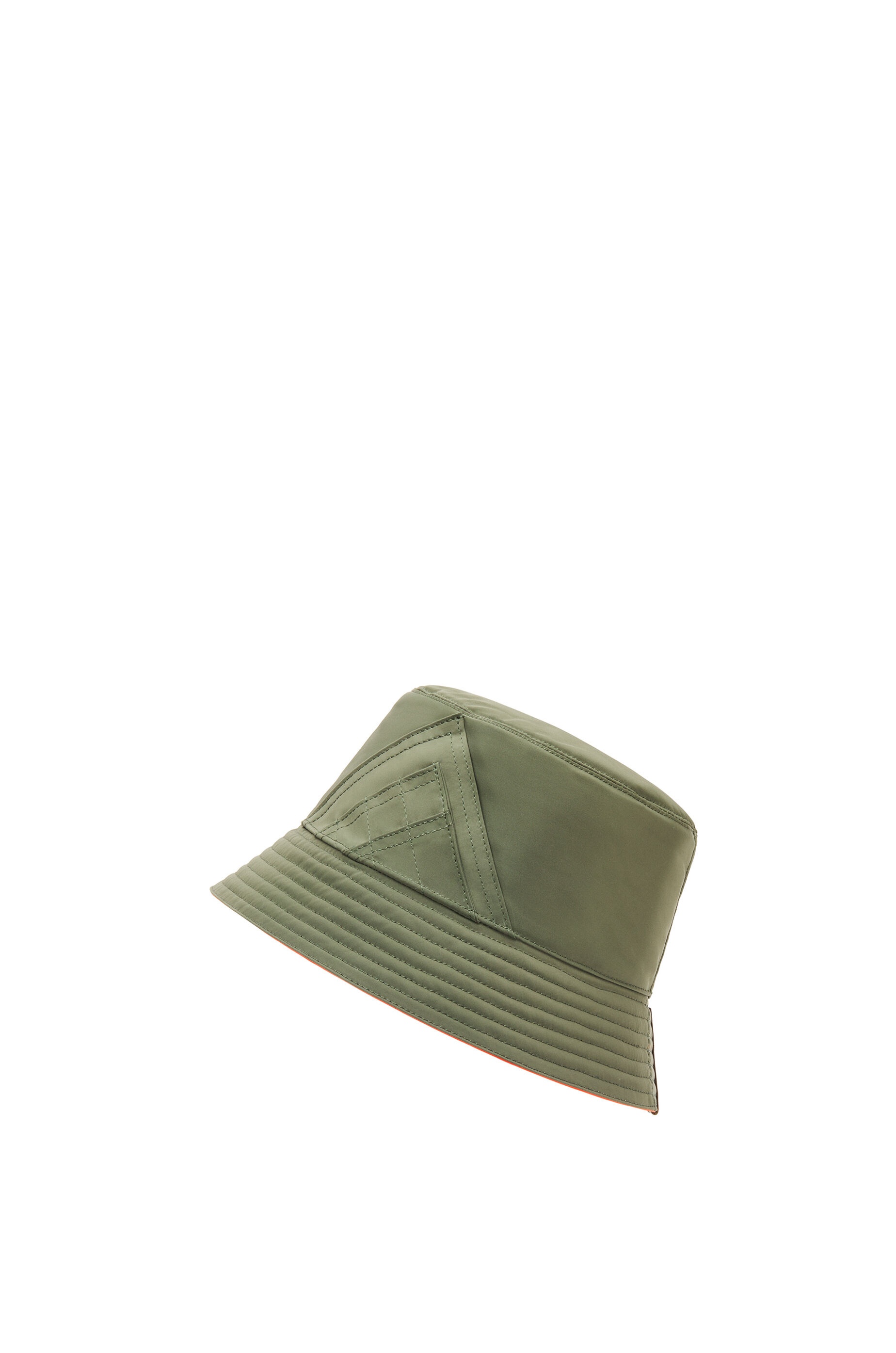 Reversible Anagram bucket hat in jacquard and nylon - 2
