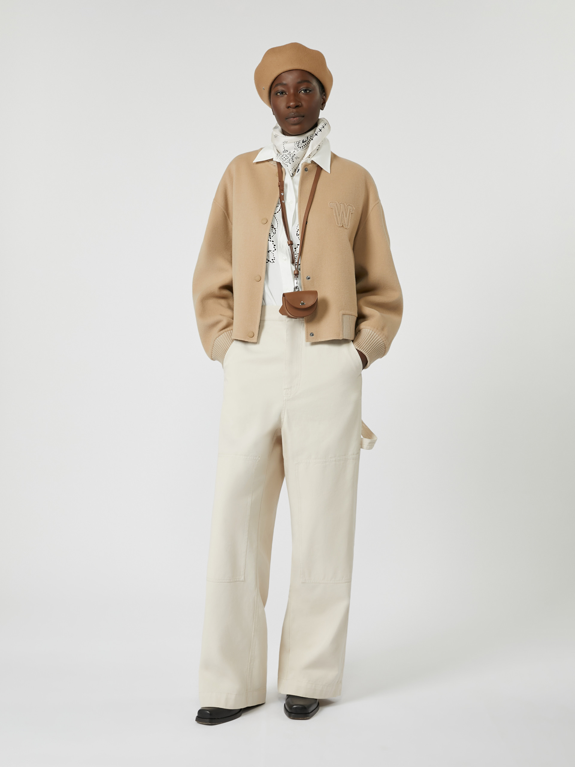 ZELANTE Wool-blend bomber jacket - 2