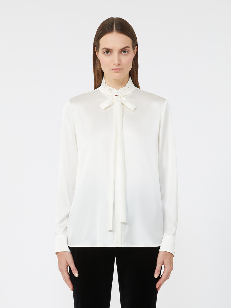 GILLES Silk satin blouse 3
