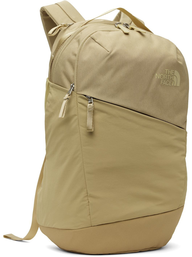 The North Face Beige Isabella 3.0 Backpack outlook
