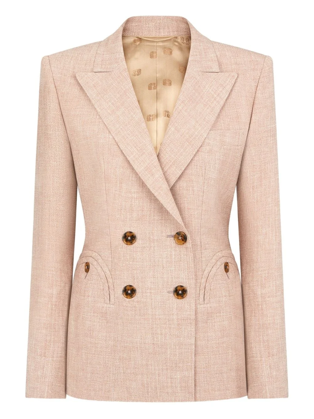 double-breasted blazer - 1