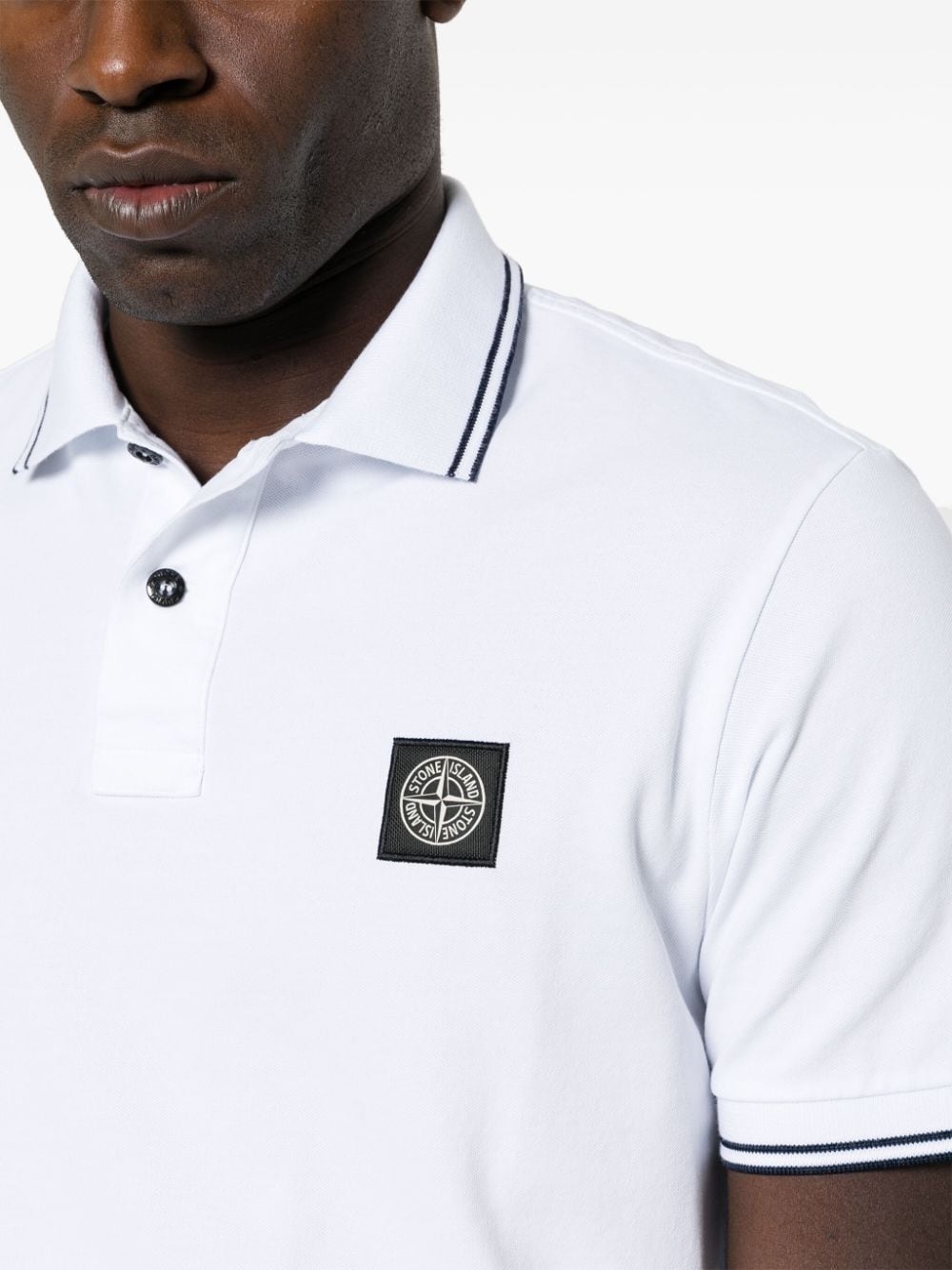piqué cotton polo shirt - 5