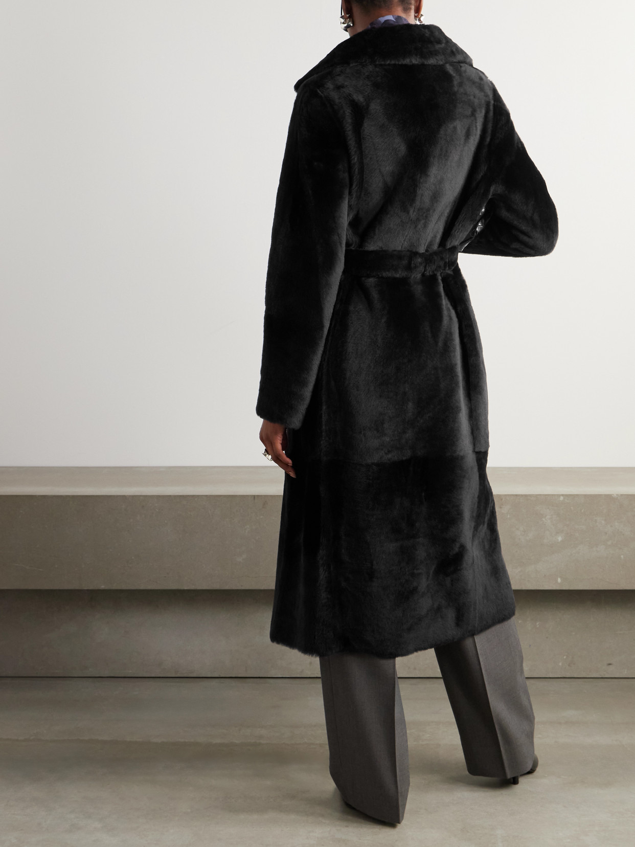 Reversible Shearling Coat - 3