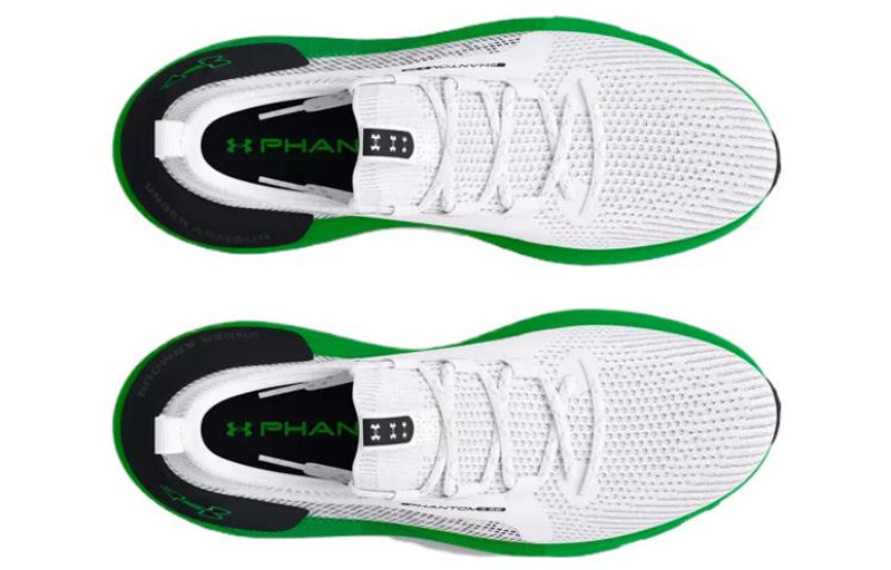 Under Armour Under Armour HOVR Phantom 3 SE 'White Green Screen' 3026582-102 outlook