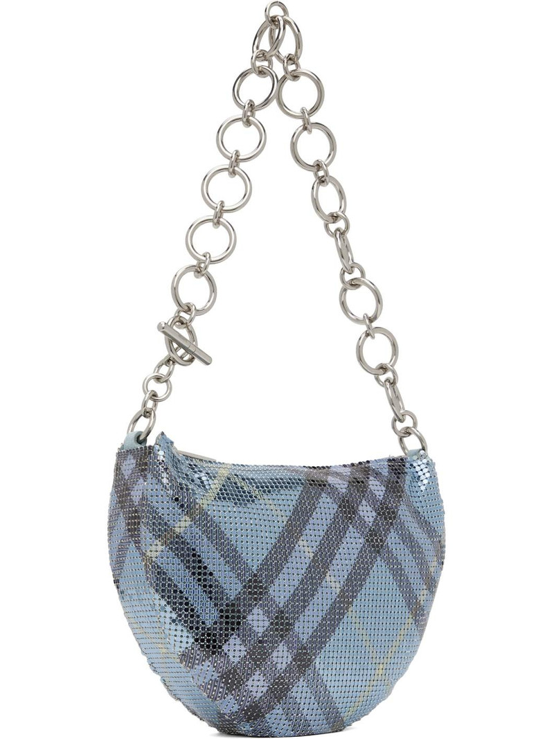 Burberry Blue Chainmail Bag outlook