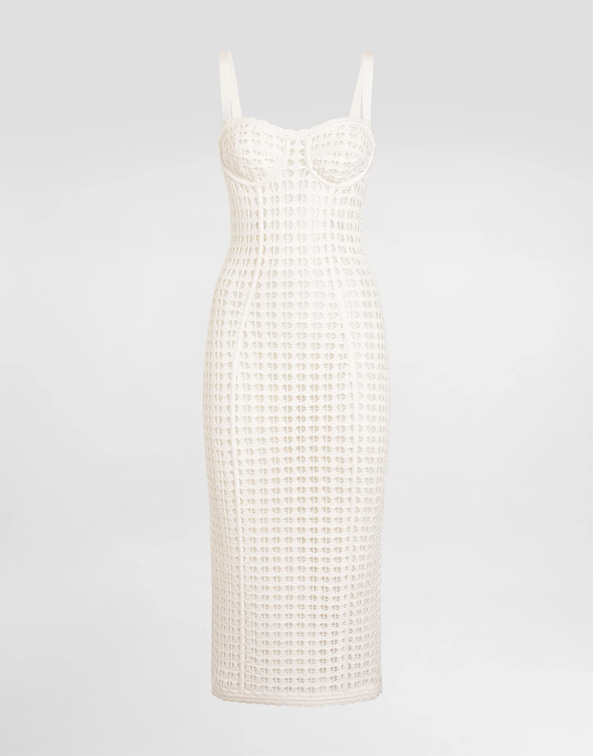 Crochet bustier dress - 1