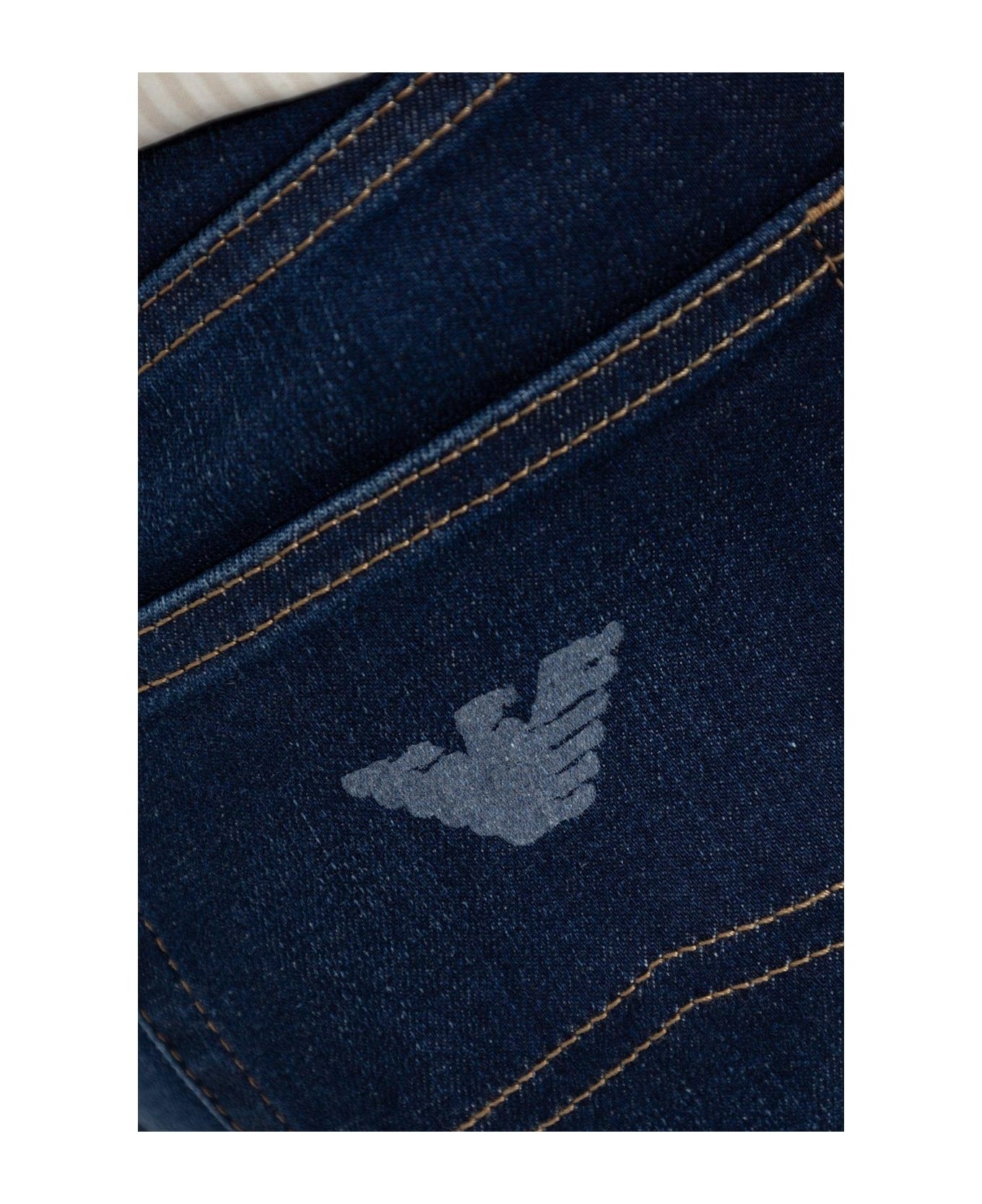 Logo Detailed Skinny Jeans - 4