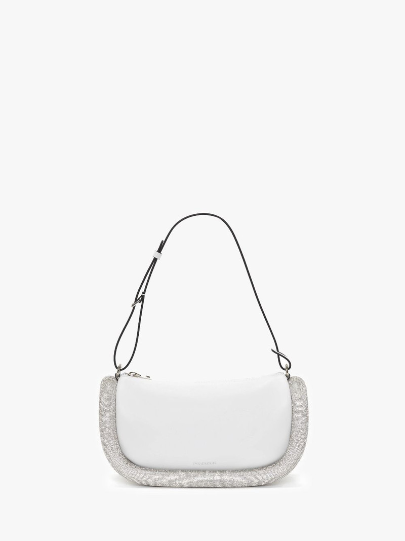 BUMPER-15 - LEATHER SHOULDER BAG WITH CRYSTAL 1