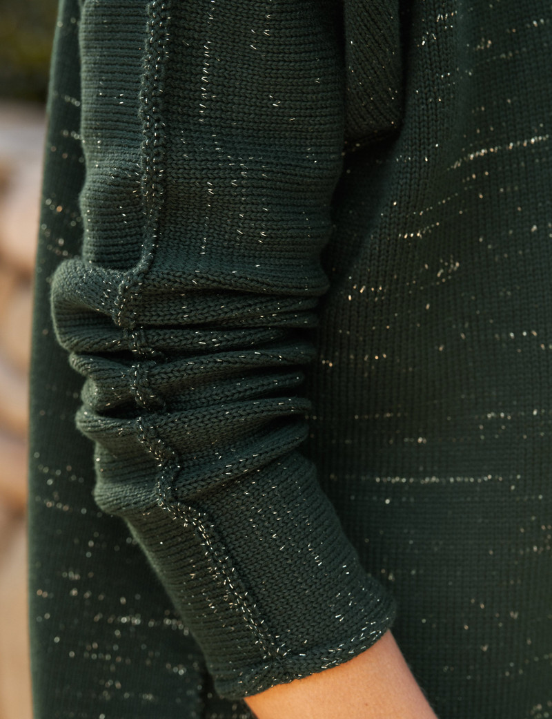 Rolled Funnel Neck Sweater 3