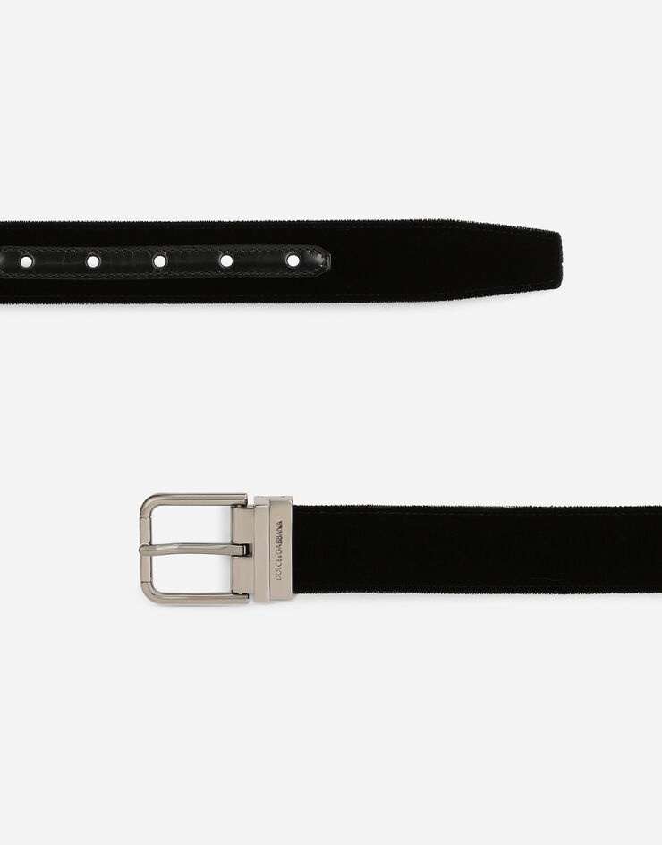 Cotton velvet belt - 2