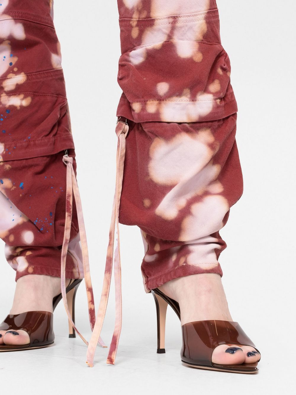 Essie tie-dye cargo trousers - 5