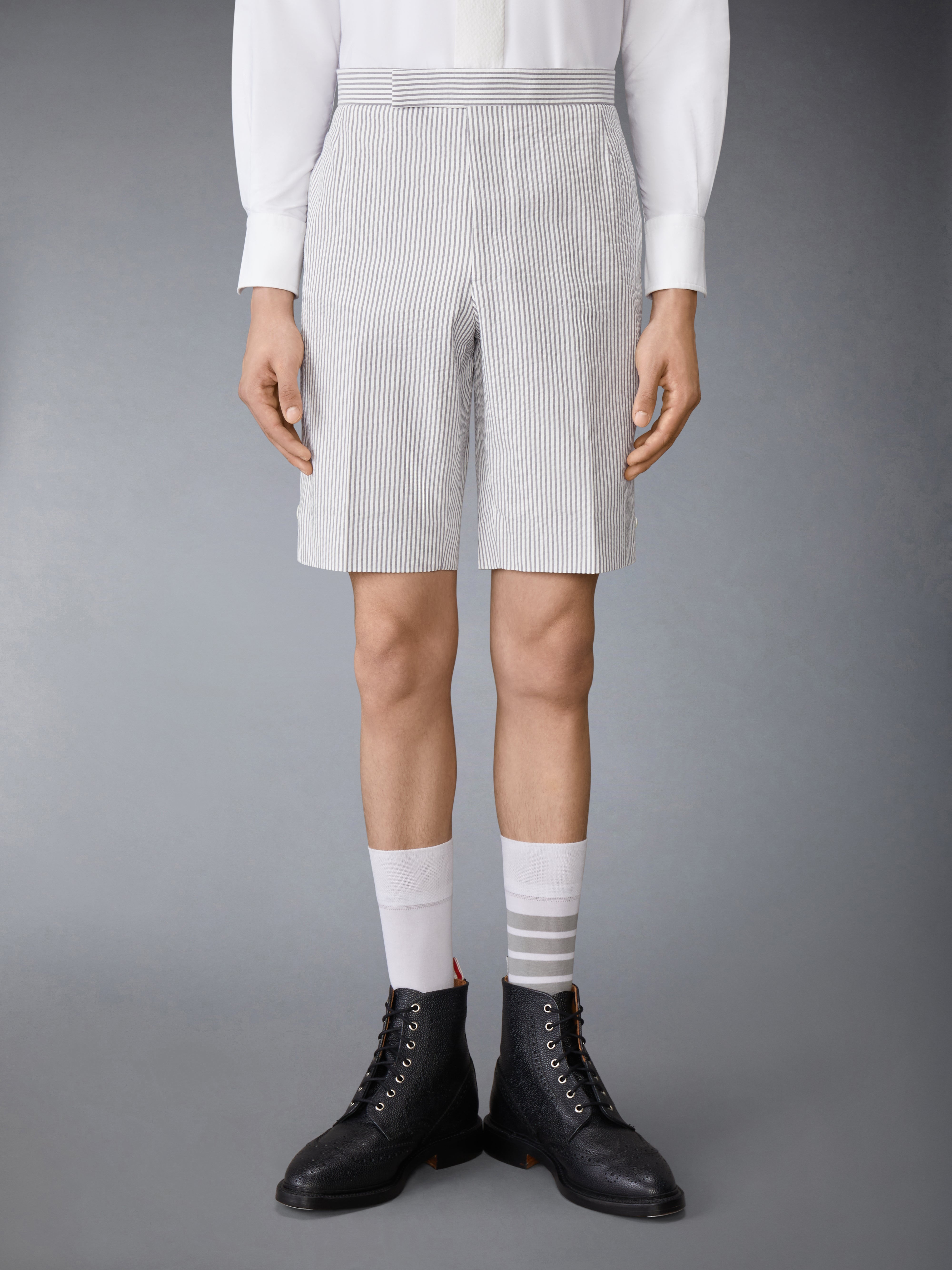 SEERSUCKER CLASSIC SHORTS - 2