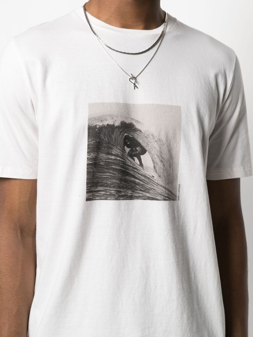 Surfer print T-shirt - 5