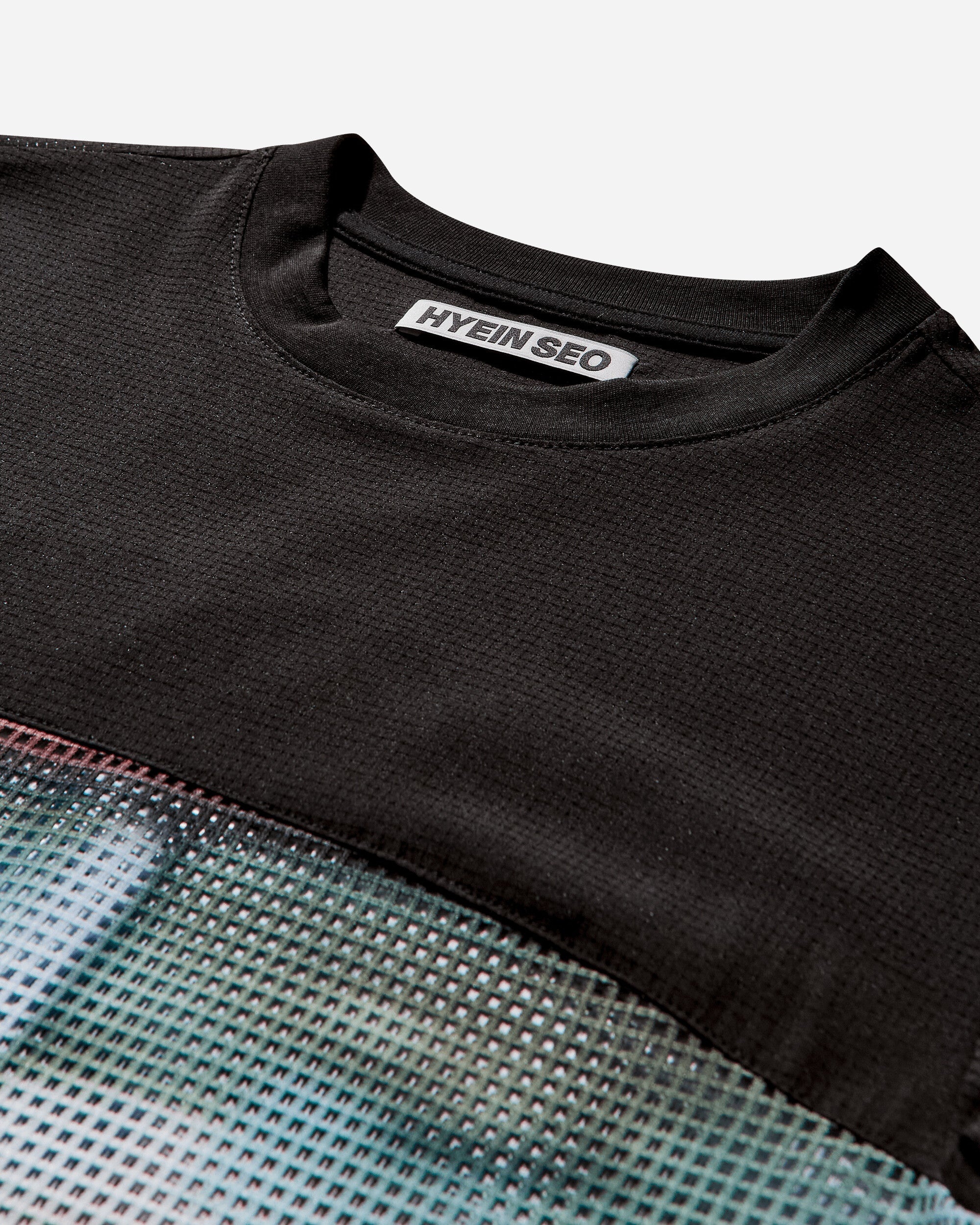 Women's "JR" Mesh T-Shirt Black - 3
