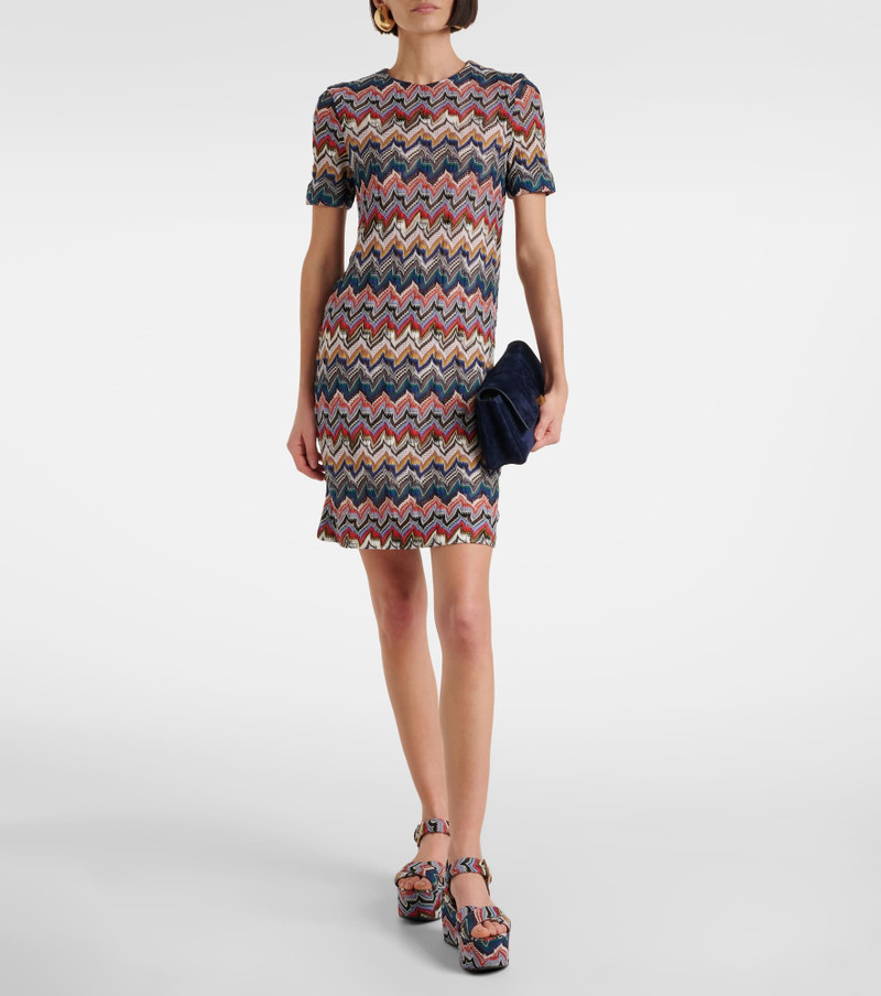 Missoni Julia Raschel lamé platform sandals outlook