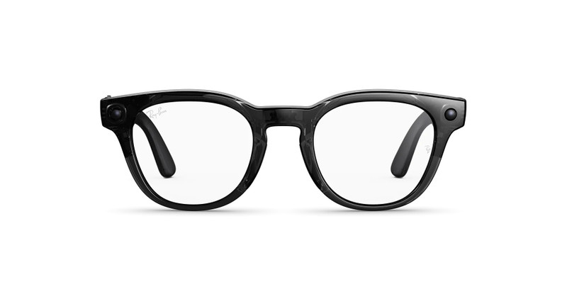 Ray-Ban Meta Scriber Optics (Gen 2), Shiny Transparent Black, Clear Lenses 1