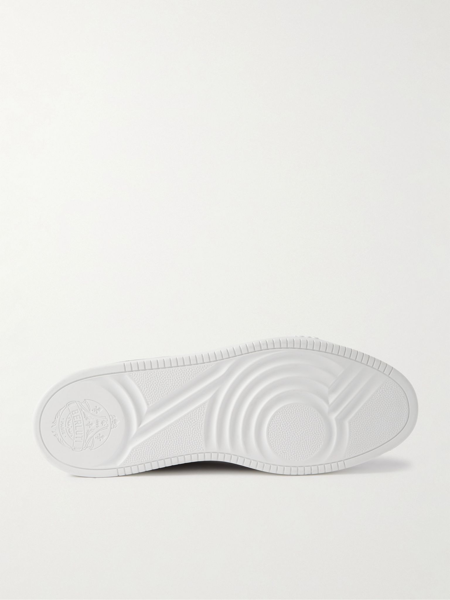 The Playtime Scritto Venezia Leather Sneakers Gray - 3
