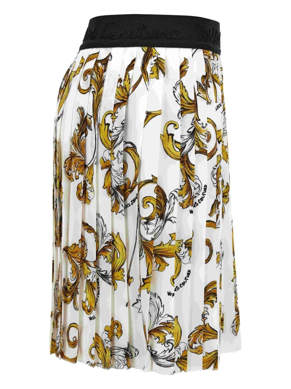 printed pleated skirt - 3
