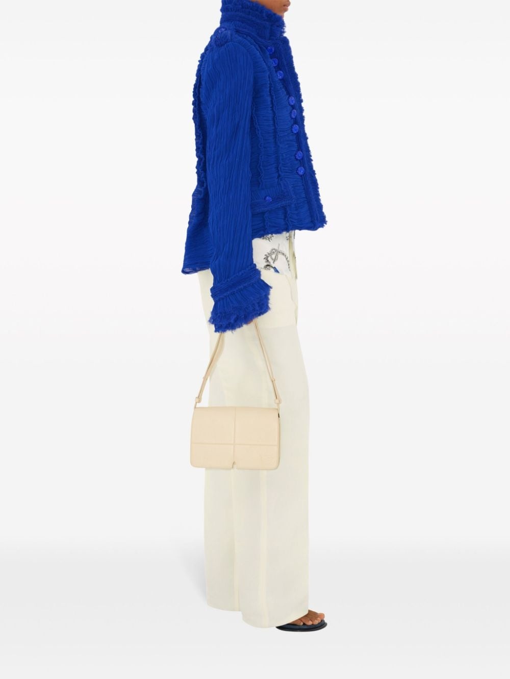 Snip leather crossbody bag - 3