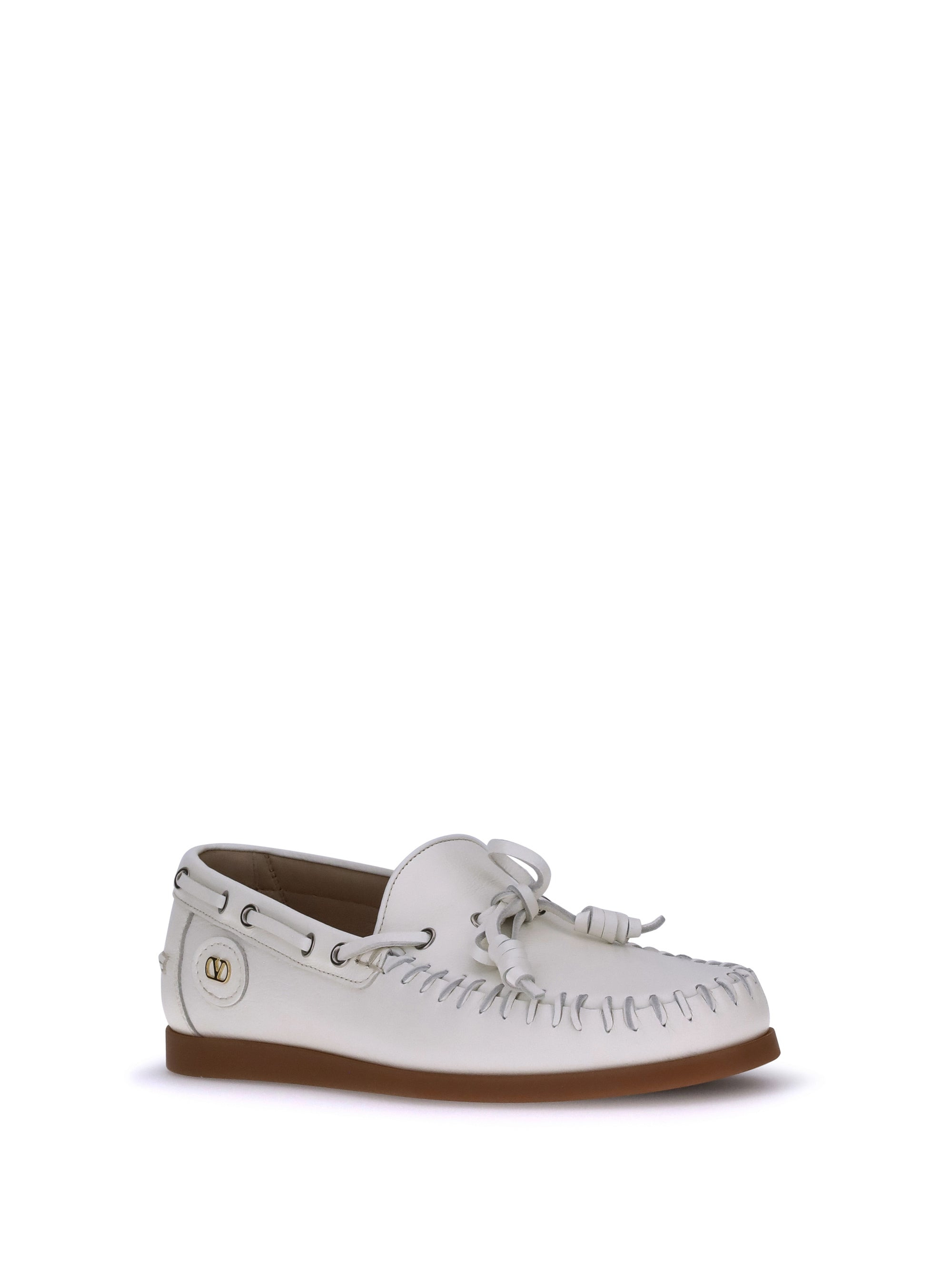 Valentino Garavani Men Palm Avenue Boat Loafers - 2