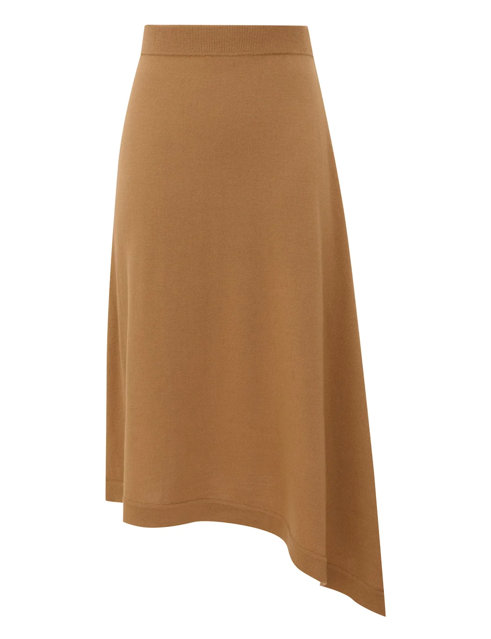 CLASH MERINO DRAPED SKIRT - 1