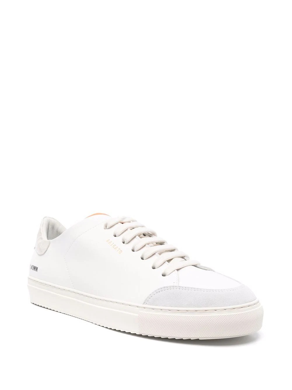 contrasting-tongue low-top sneakers - 2