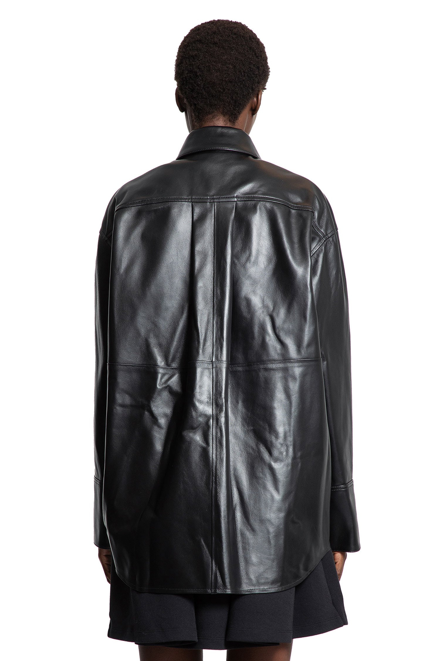 Shirt-In-Nappa-Lambskin - 3