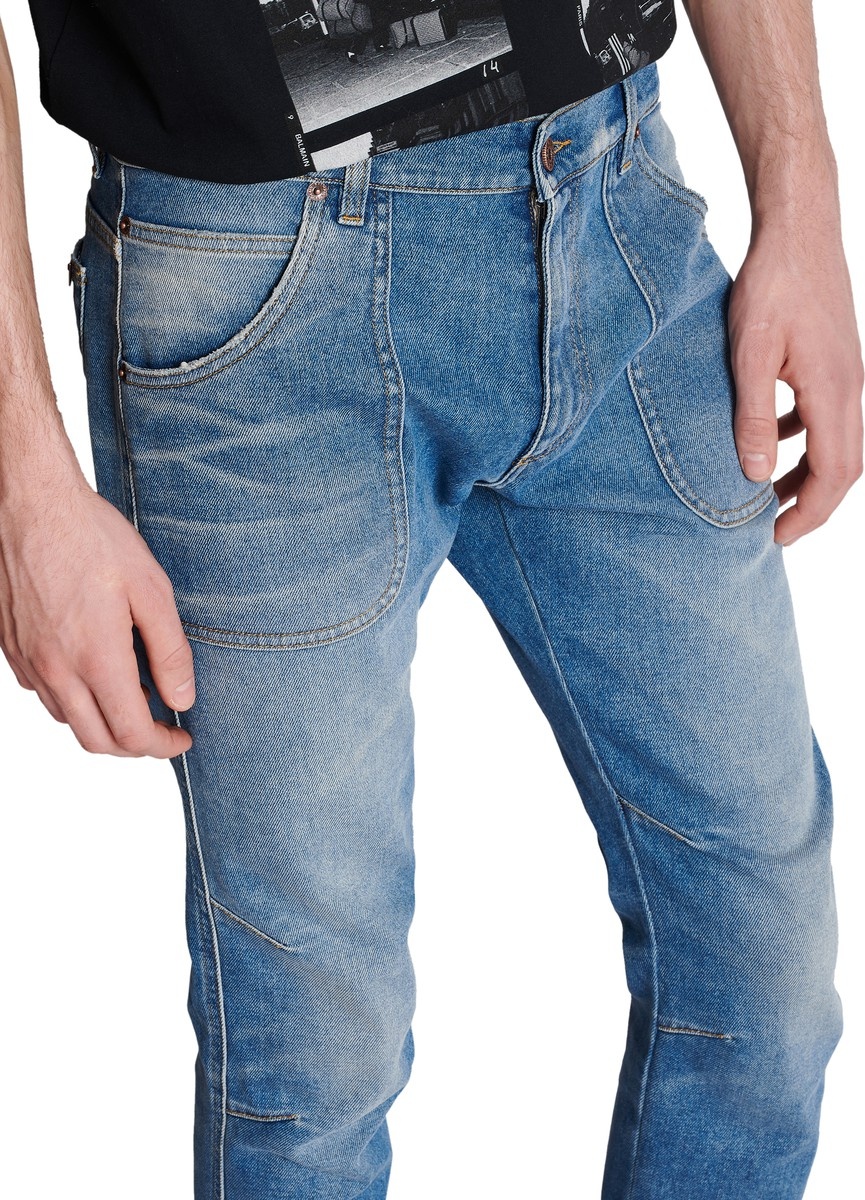 Denim slim jeans - 4