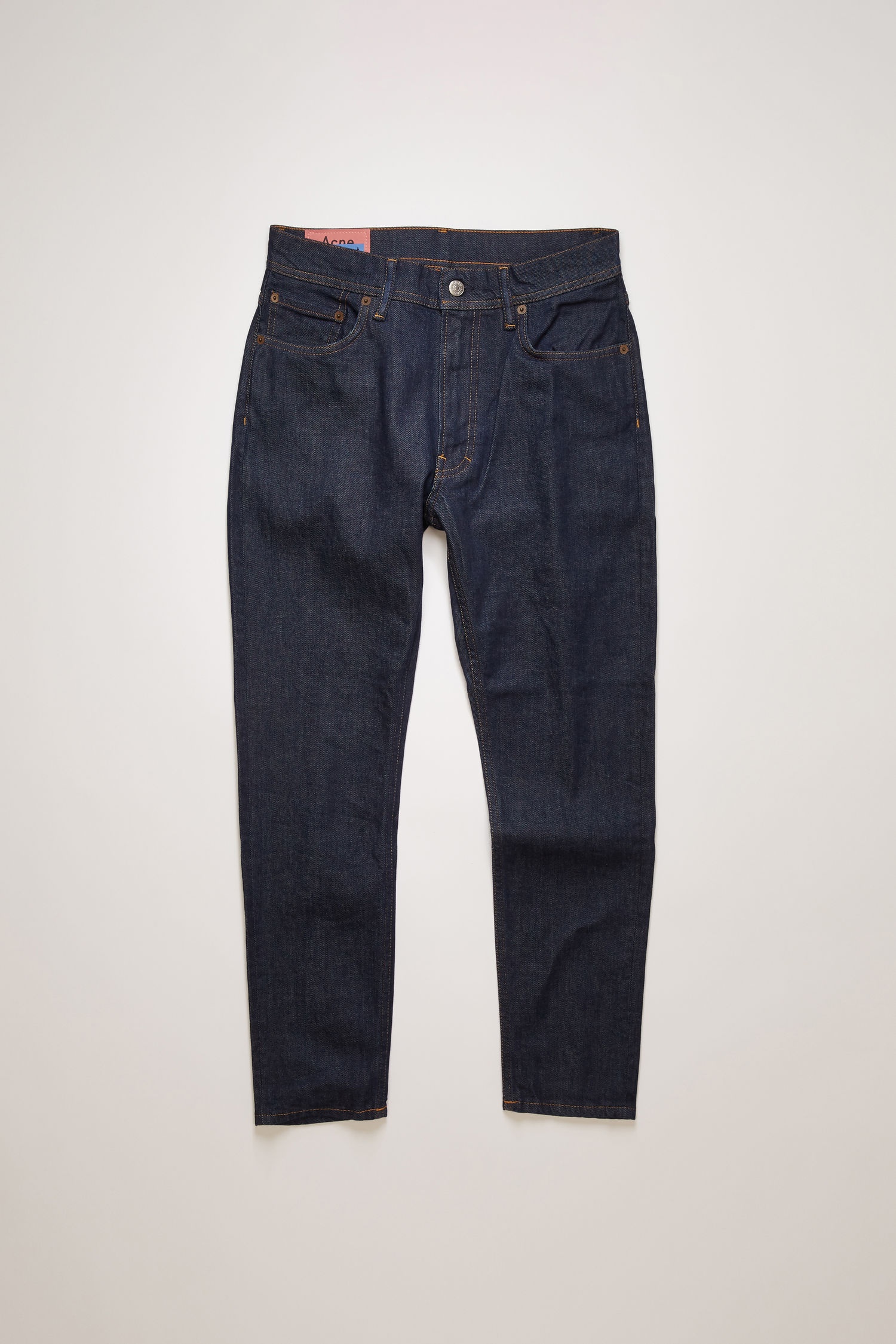 Slim tapered fit jeans indigo blue - 1