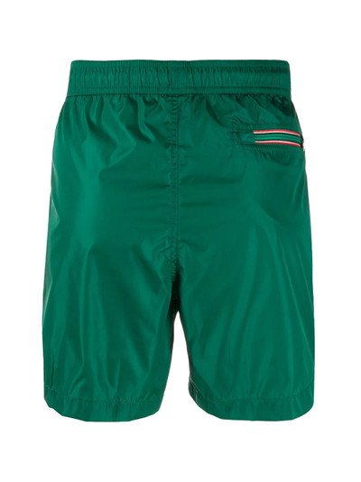 Moncler logo-patch swim shorts outlook