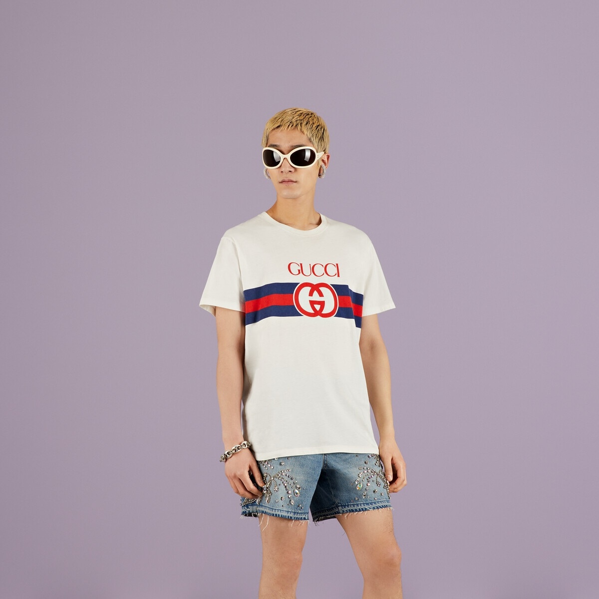 Interlocking G cotton T-shirt - 5