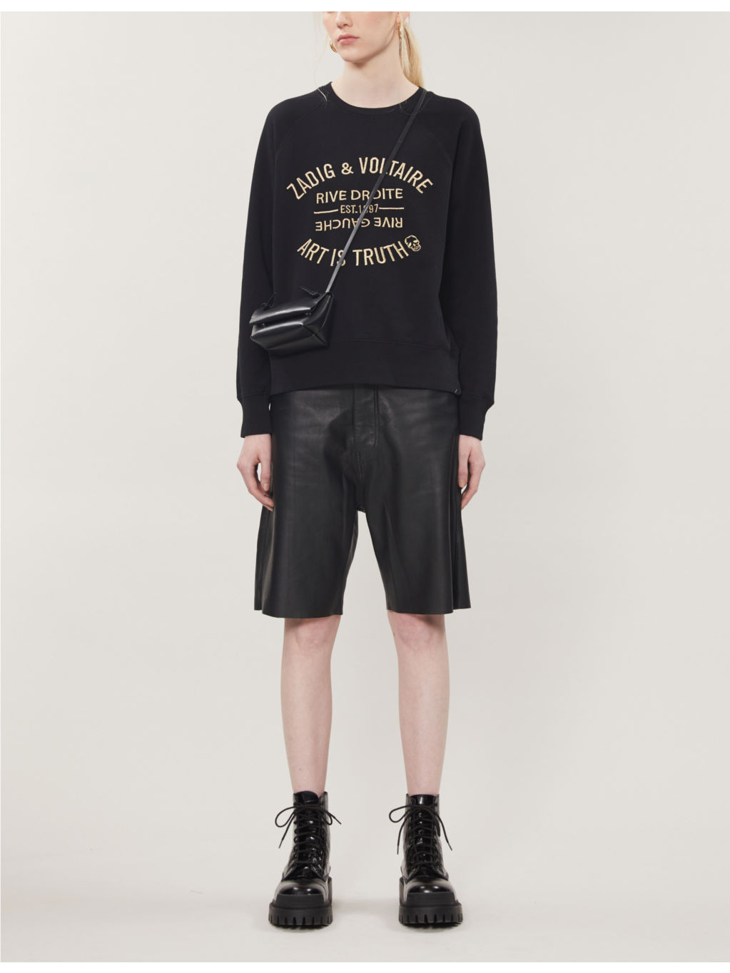 Logo-embellished cotton-jersey sweatshirt - 3